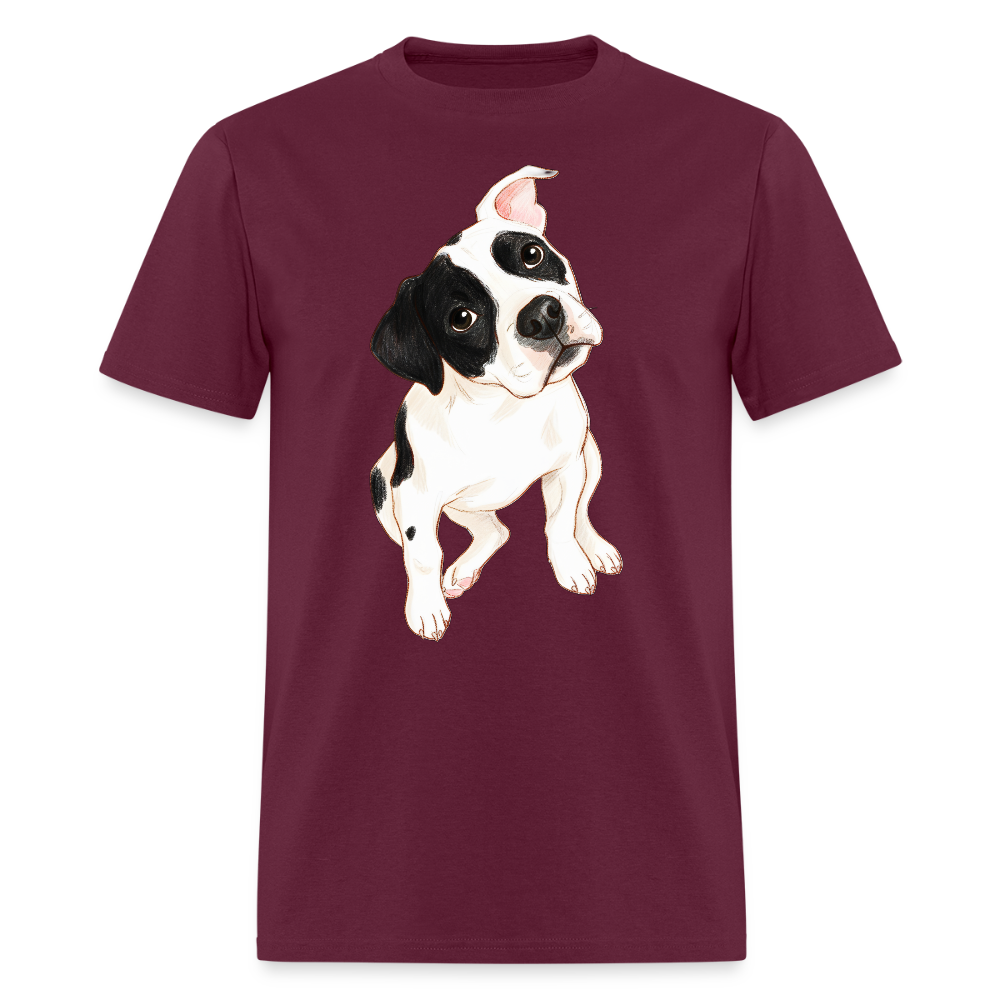 Bright Eyes - burgundy