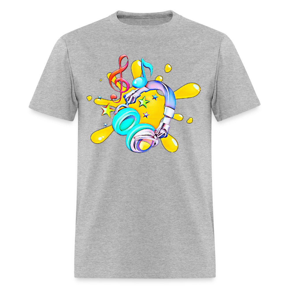 Splash of Music - heather gray