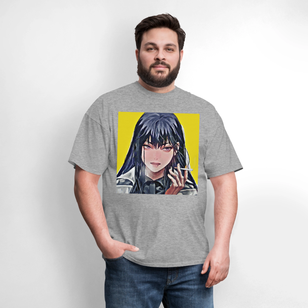 Mysterious Woman - heather gray