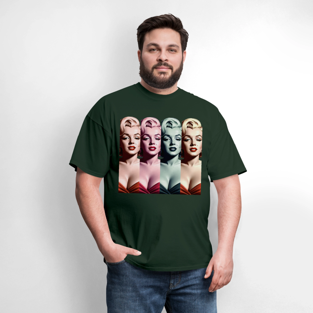 Marilyn Monroe - forest green