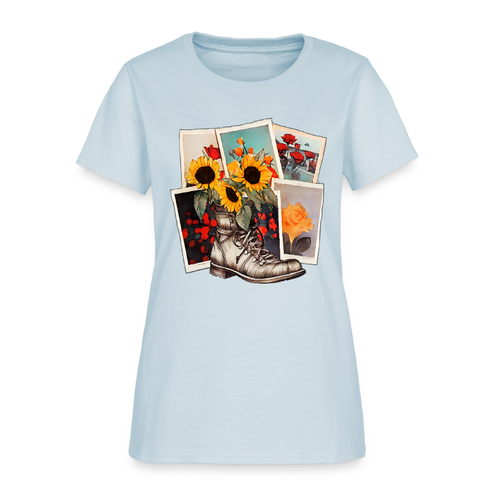 Flowers #2 - light blue