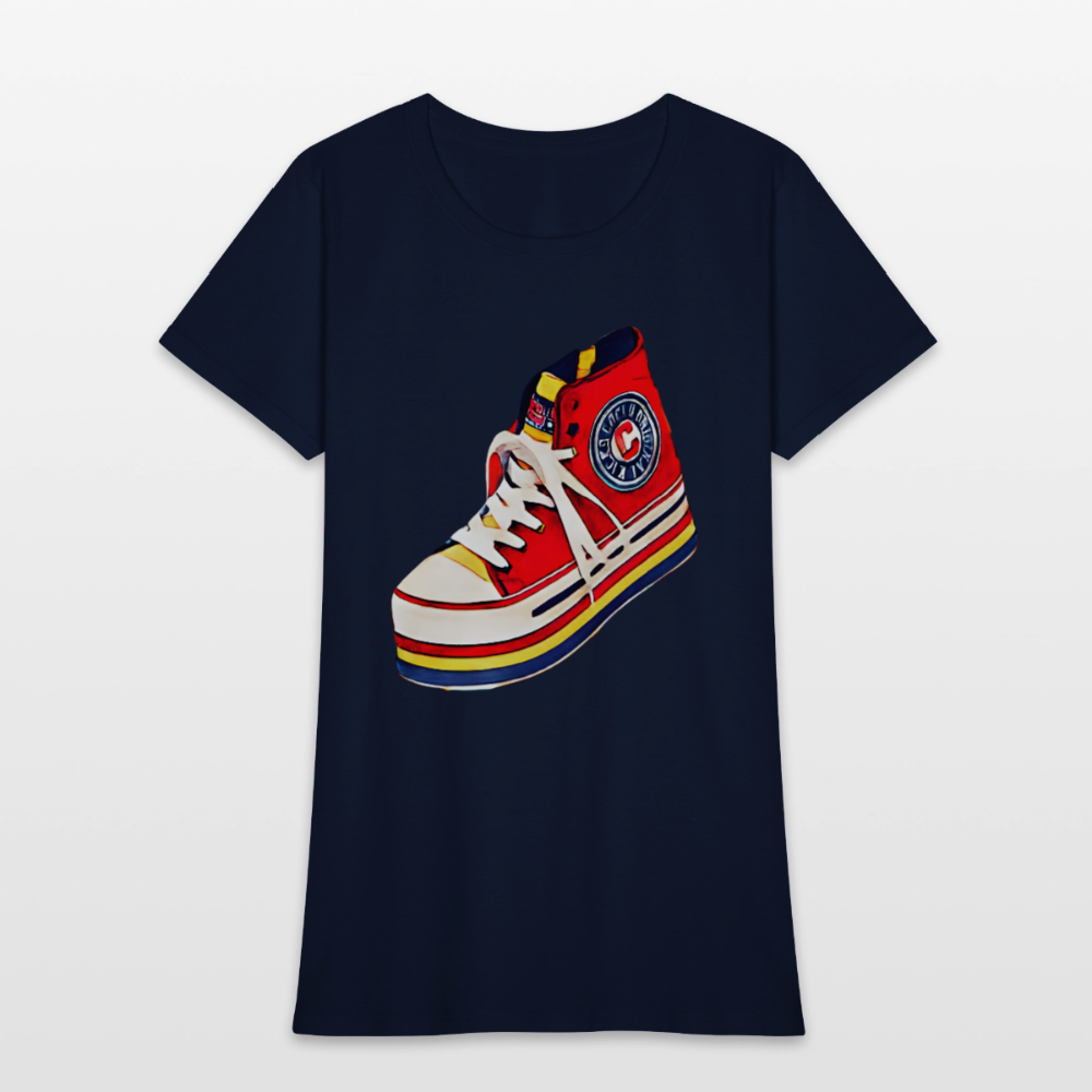 High Top Sneaker - navy