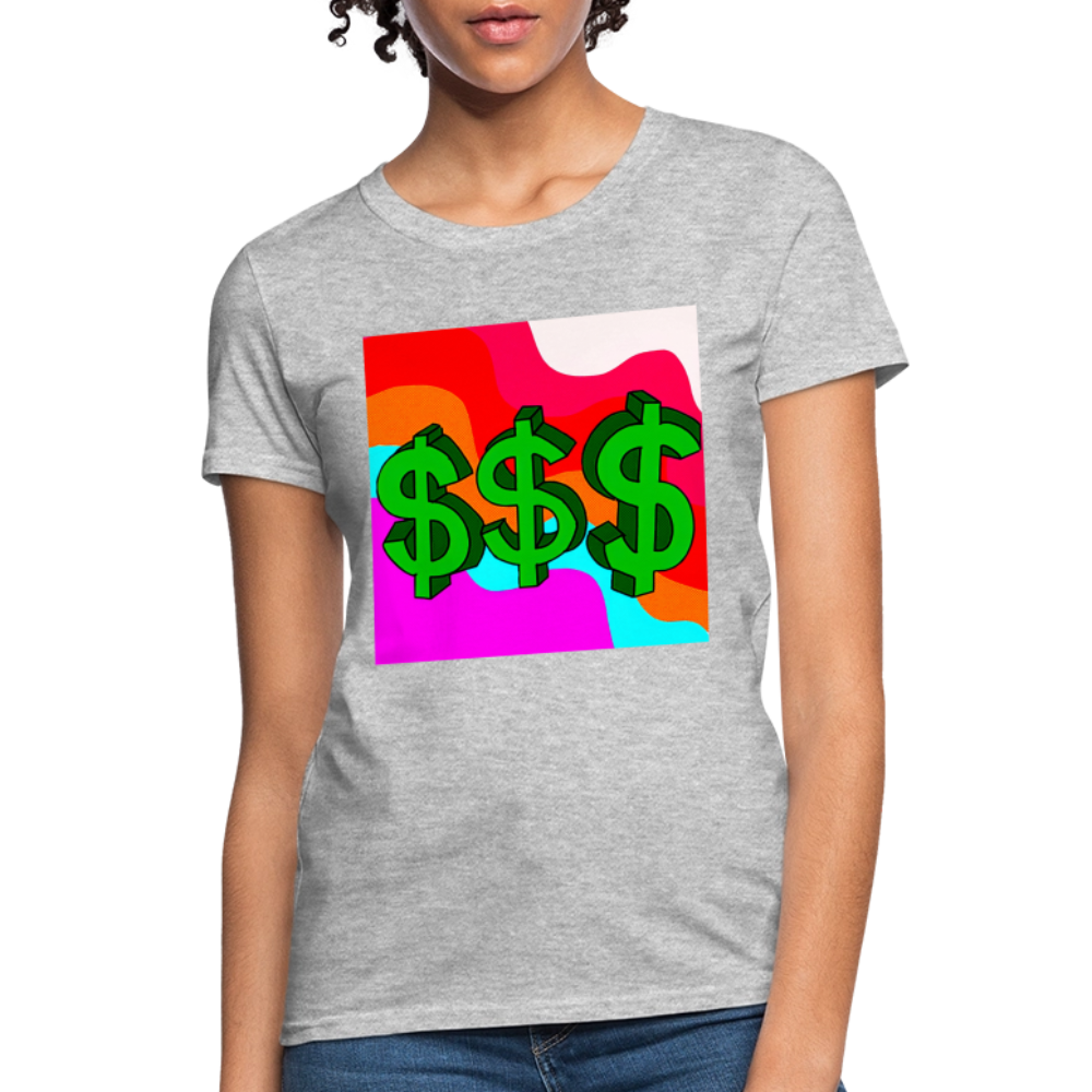 Dollar Sign - heather gray