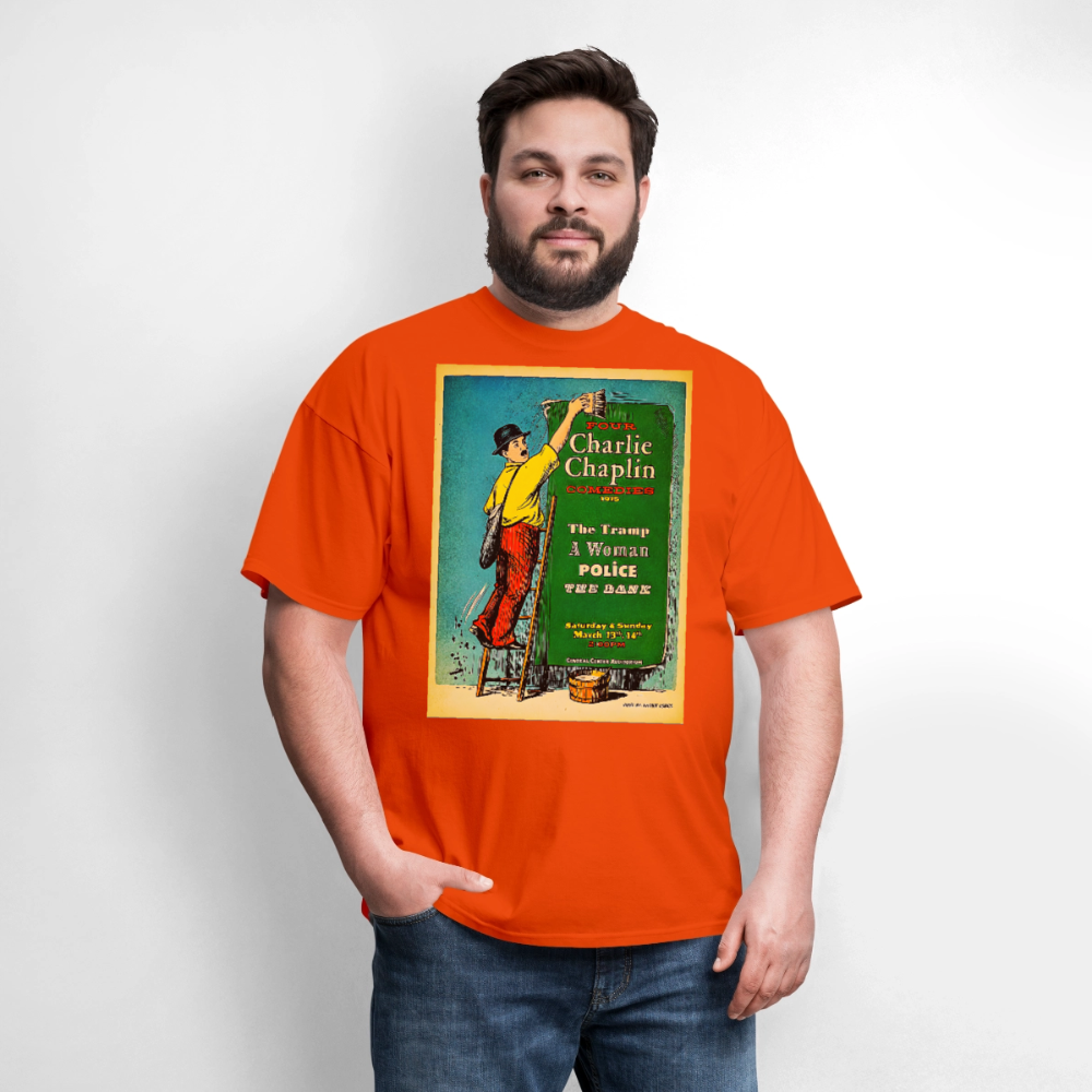 1915 Charlie Chaplin - orange