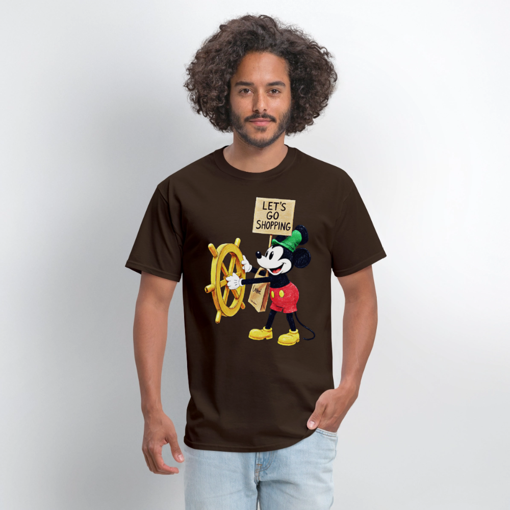 Let's Go Shopping - brown