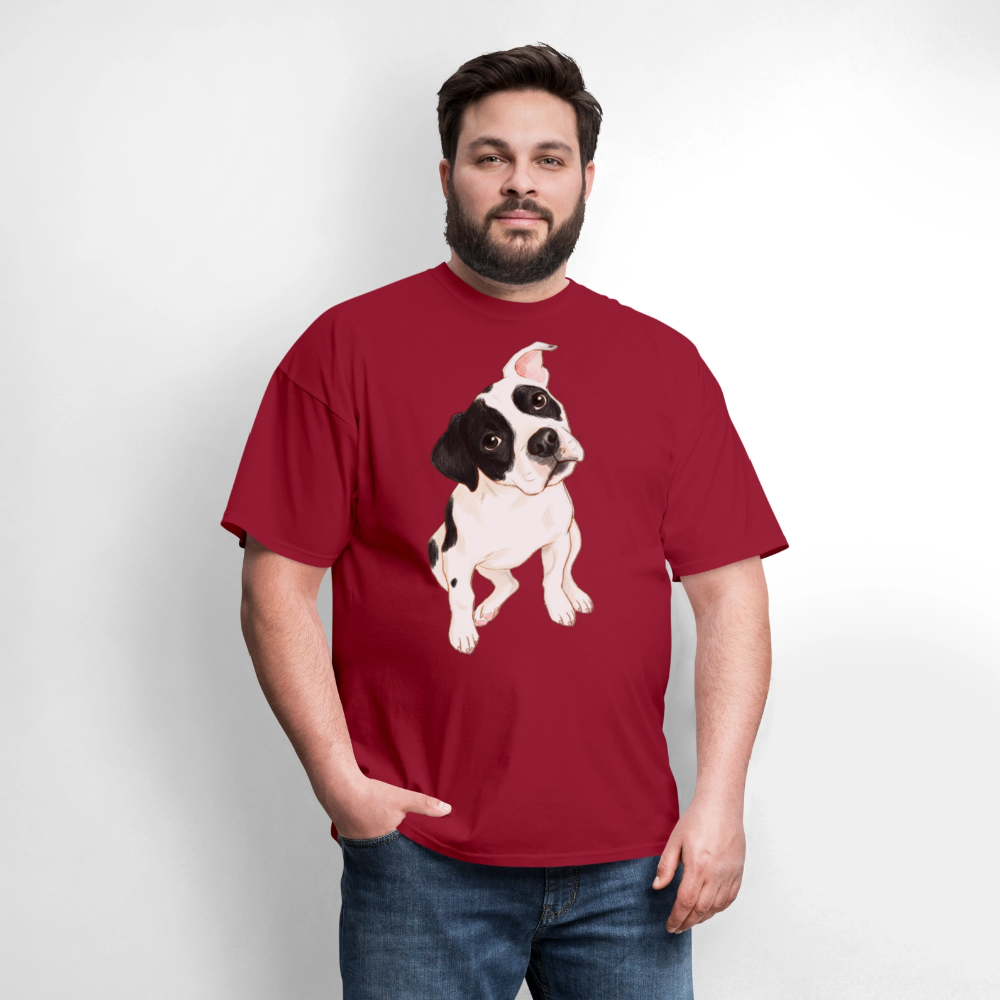 Bright Eyes - dark red