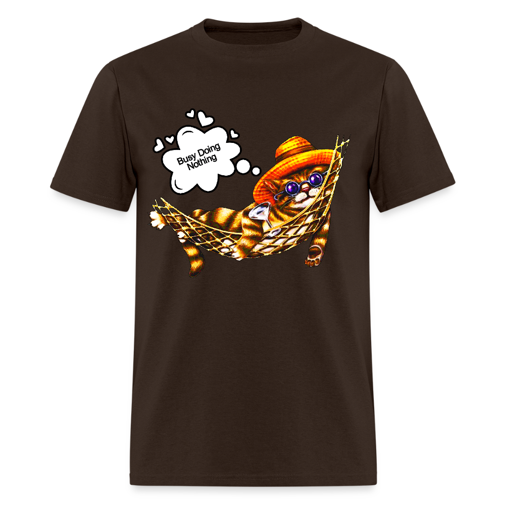 Busy Doing Nothing - brown