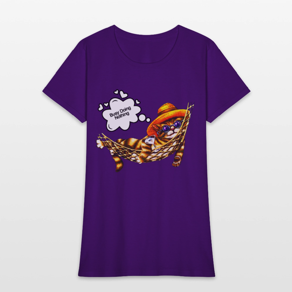 Busy Doing Nothing - purple