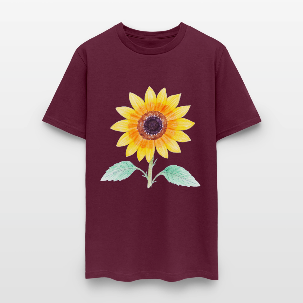 Yellow 2 - burgundy
