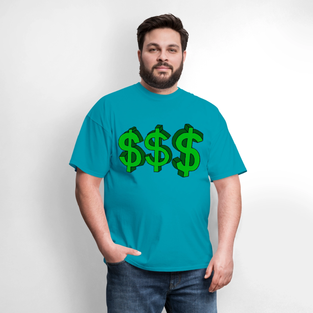 Dollar Sign - turquoise