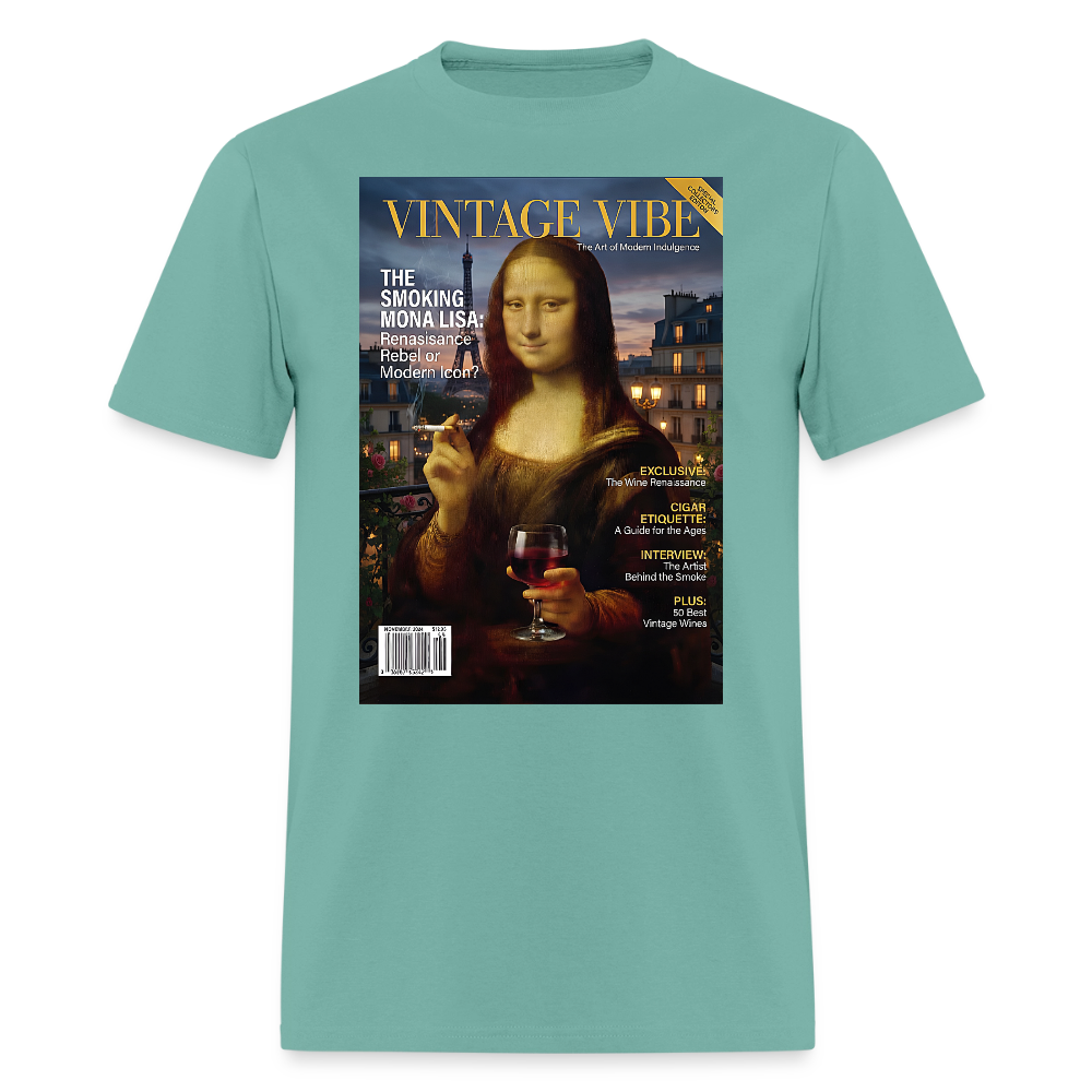 A Smoking Mona Lisa - aquatic