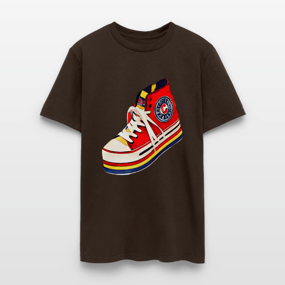 High Top Sneaker - brown