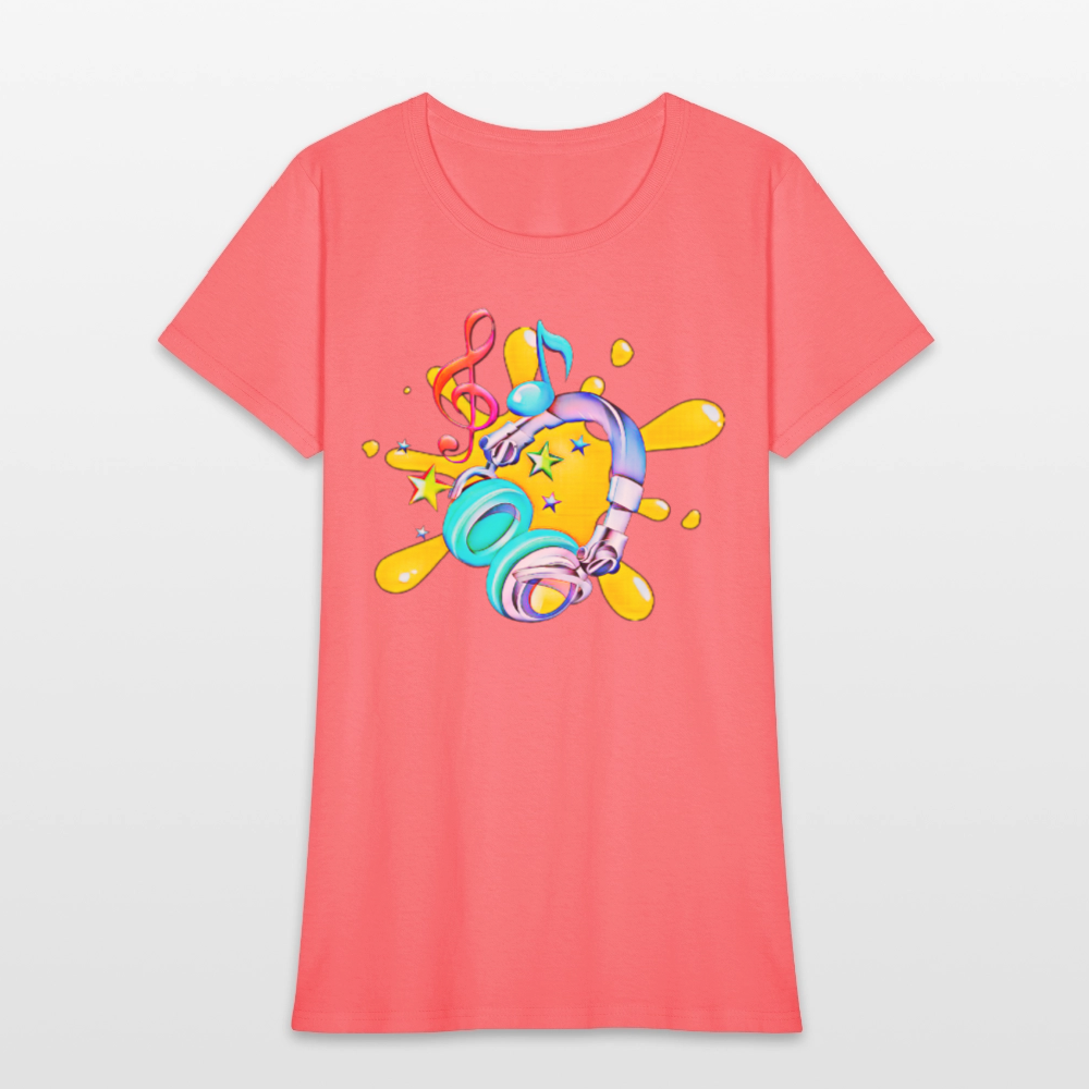 Splash of Music - coral