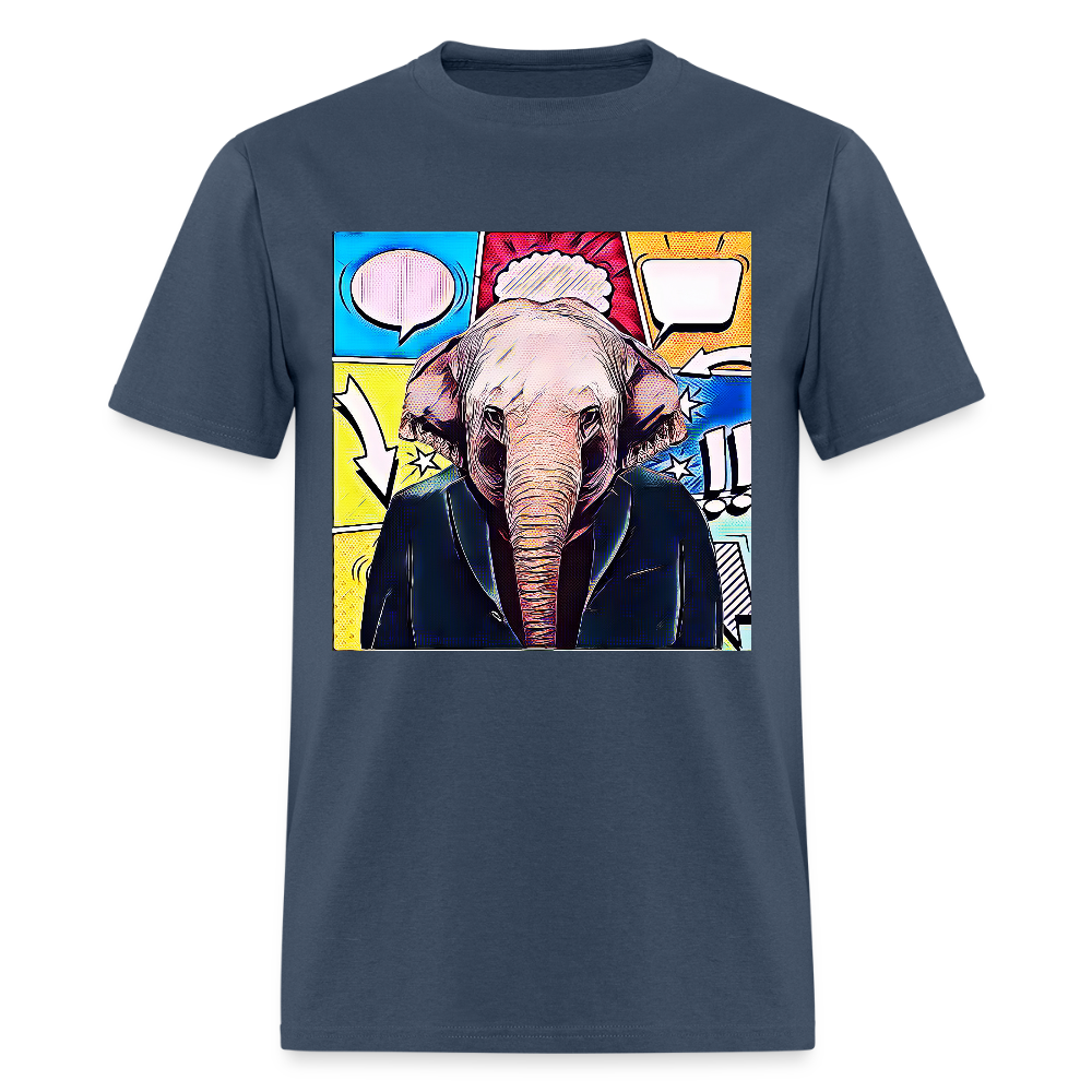 Elephant Party -  blue dusk