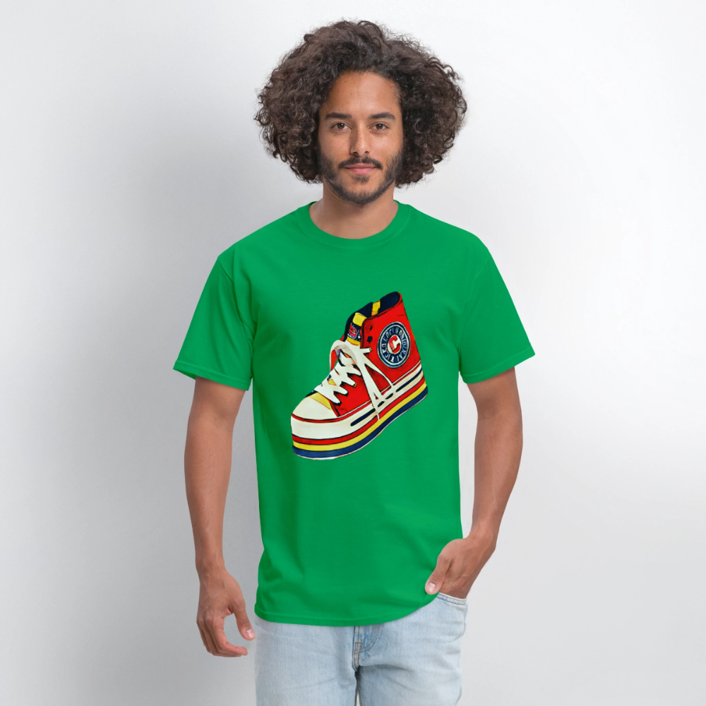 High Top Sneaker - bright green