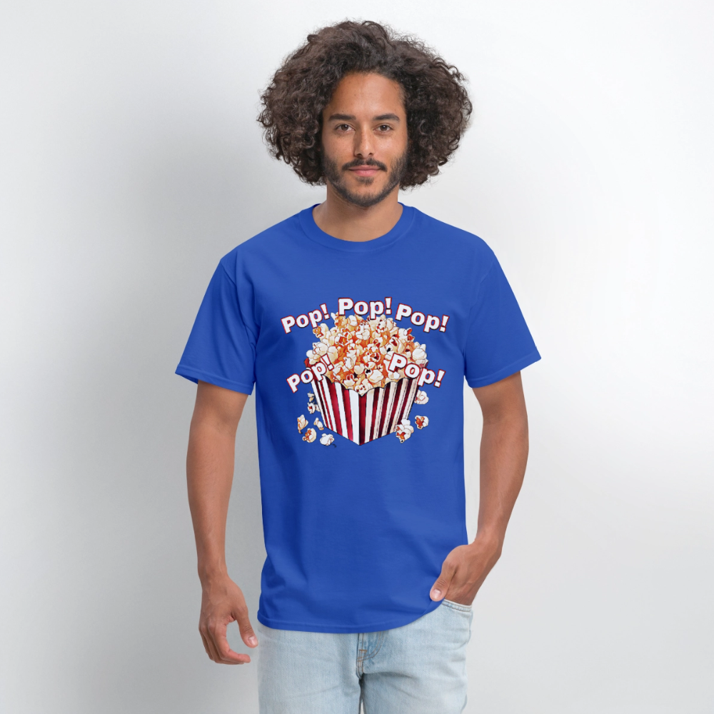 Popcorn - royal blue