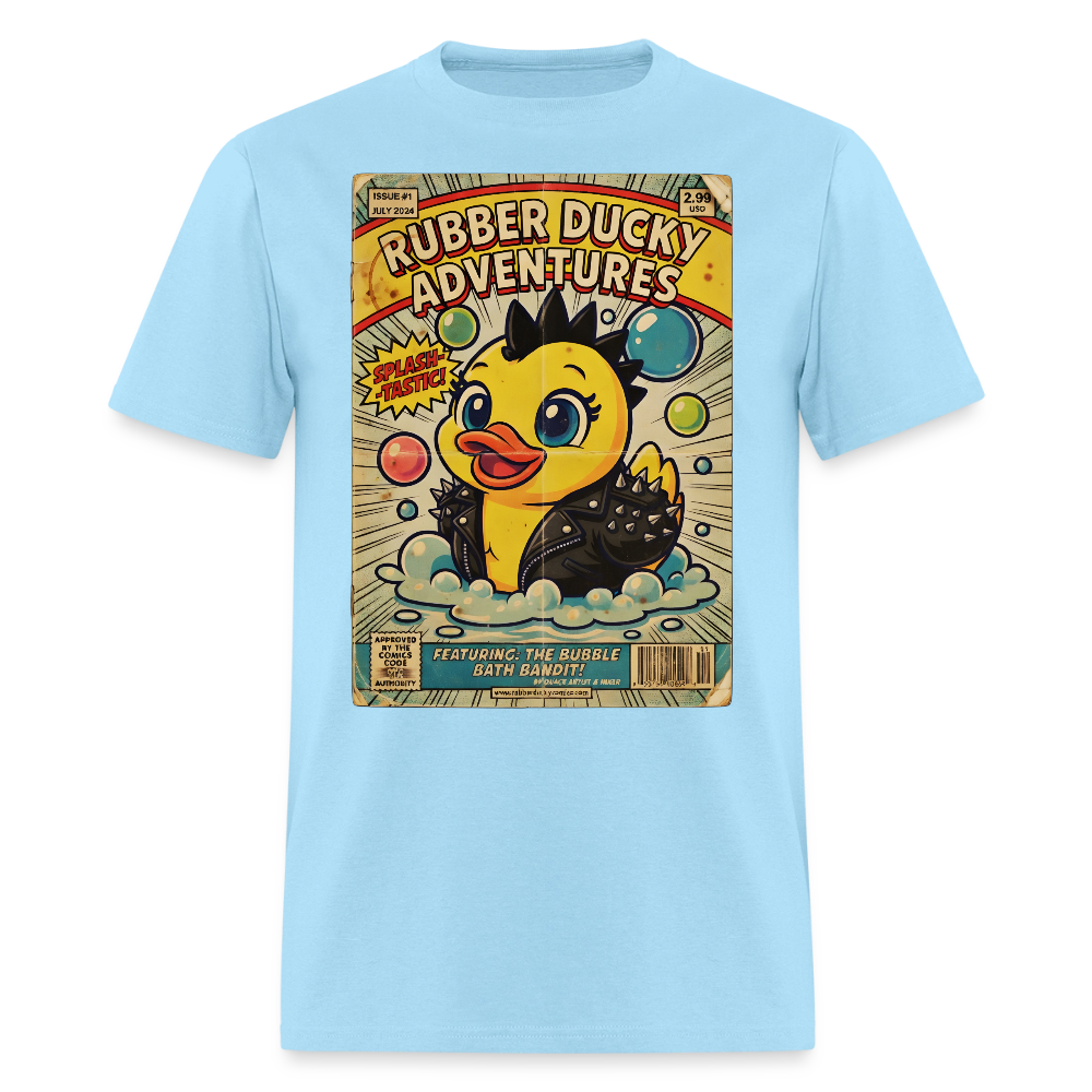 Ducky Old Comic - powder blue