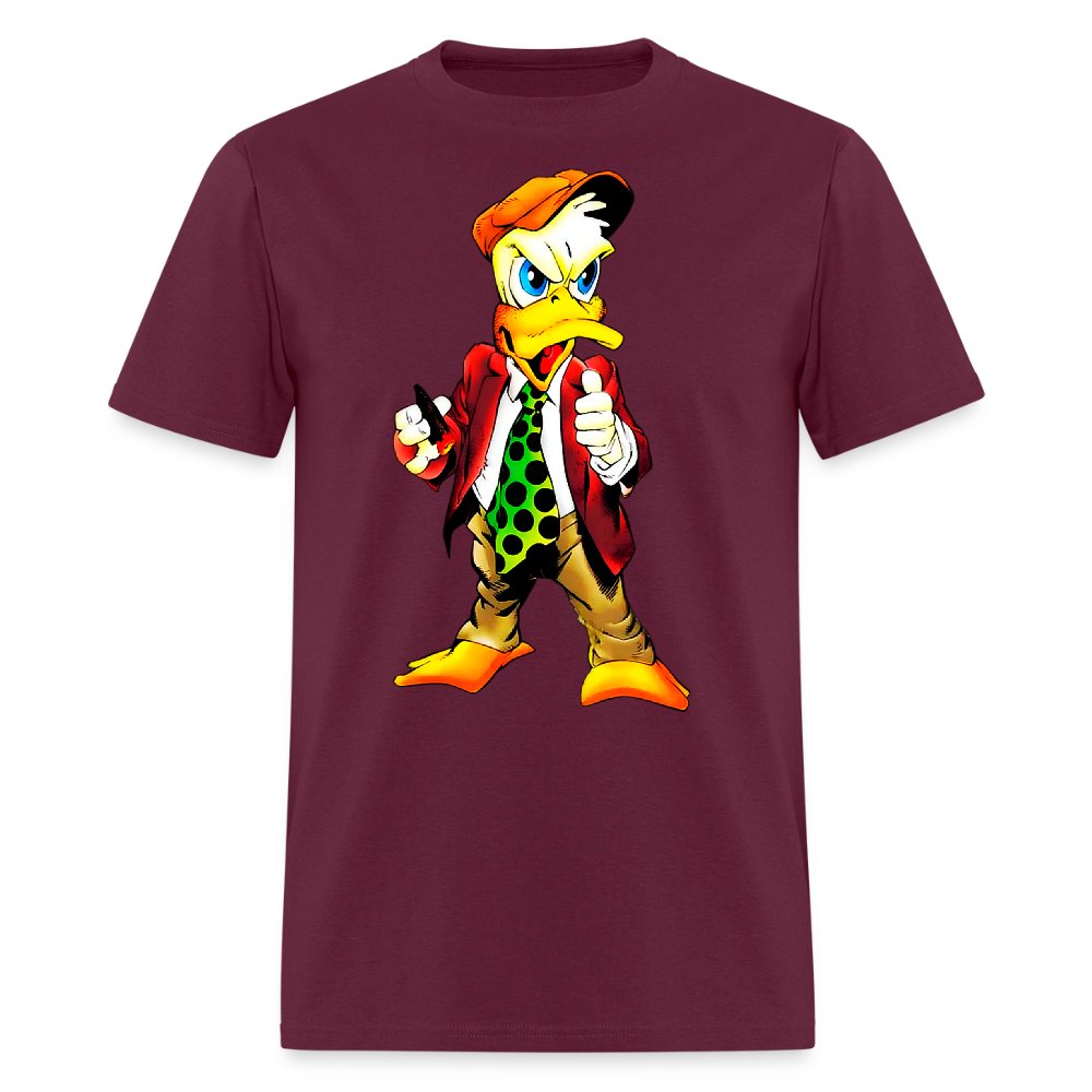 #2 Ducky - burgundy
