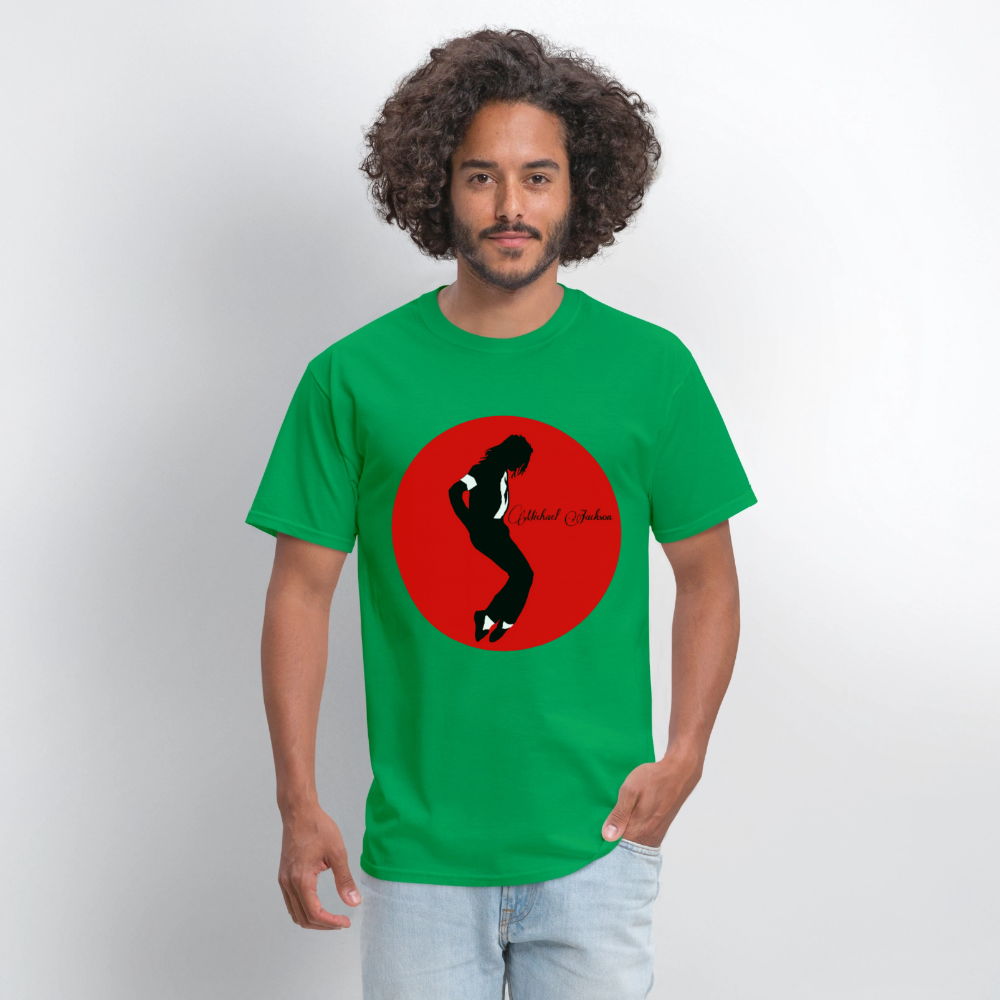 #1 Michael King Of Pop - bright green