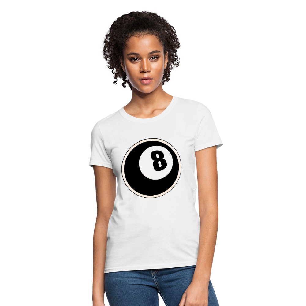 8 Ball - white