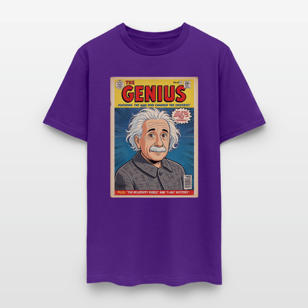 Albert Einstein #1 - purple