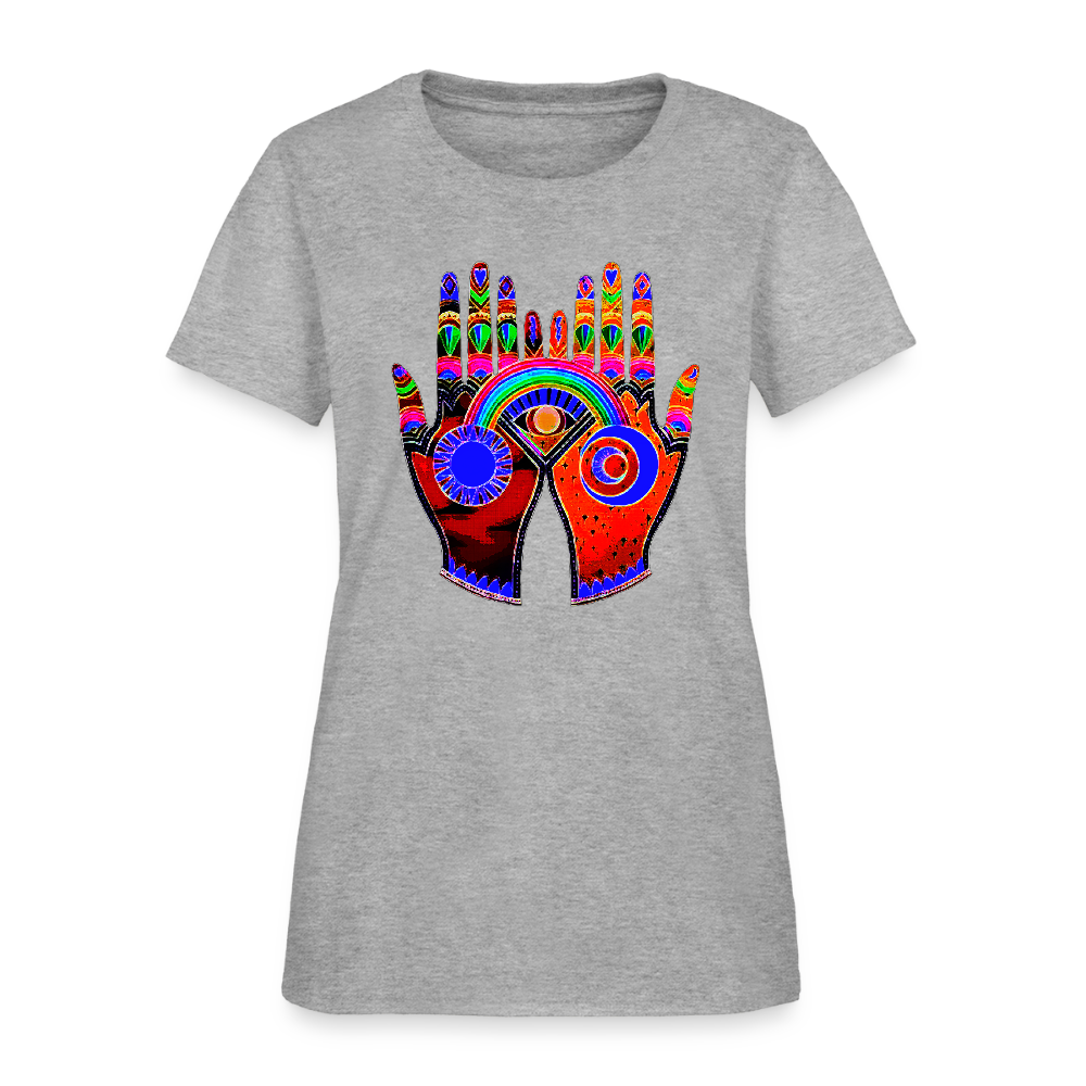 Open Hands - heather gray