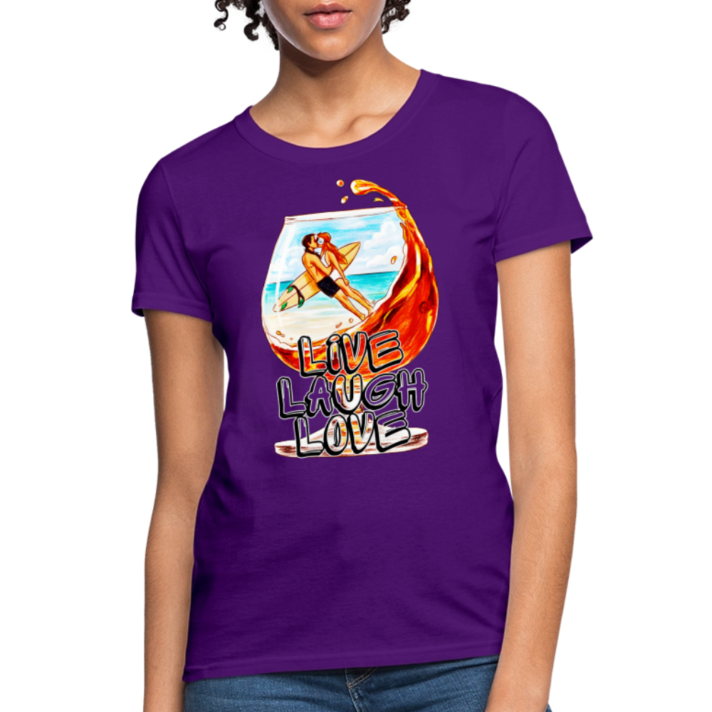 Live, Laugh, Love - purple