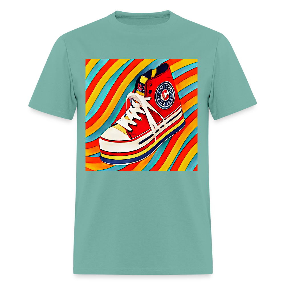 High Top Sneaker - aquatic