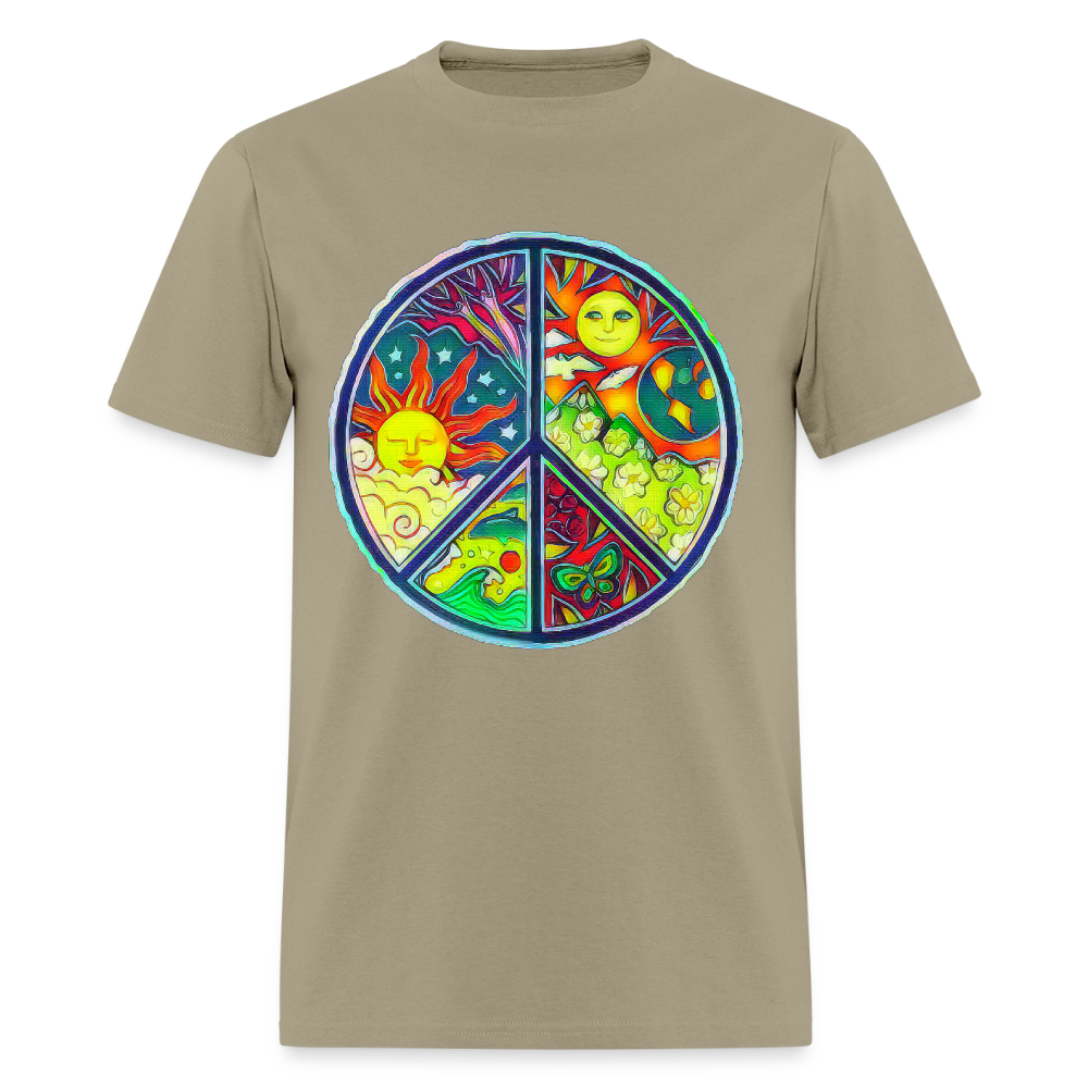 Peace - khaki