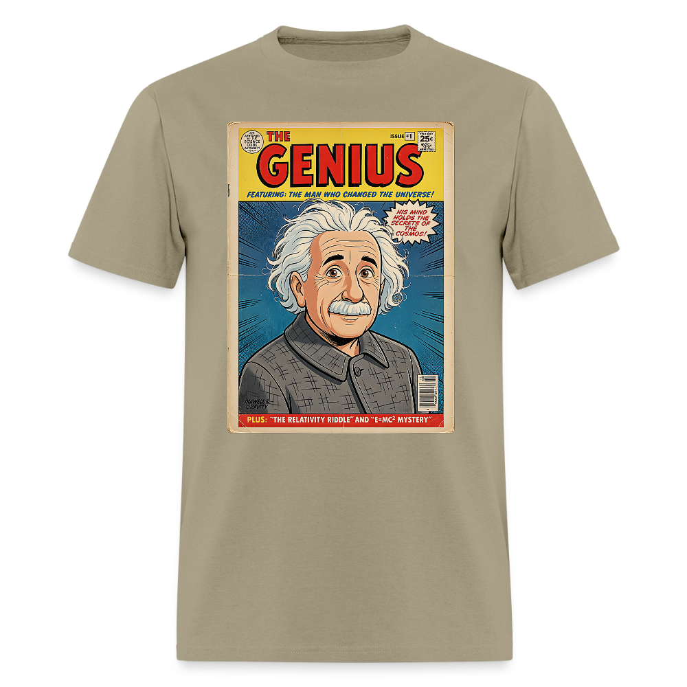 Albert Einstein #1 - khaki