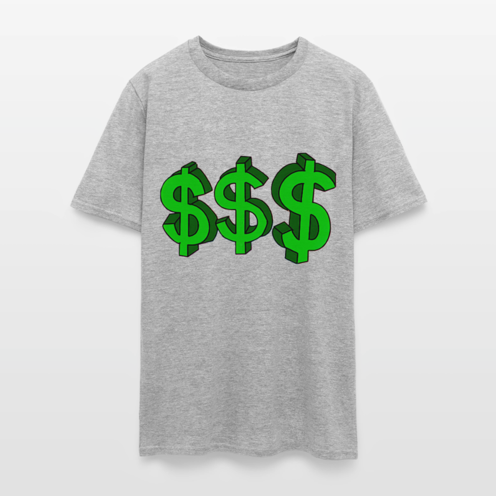 Dollar Sign - heather gray