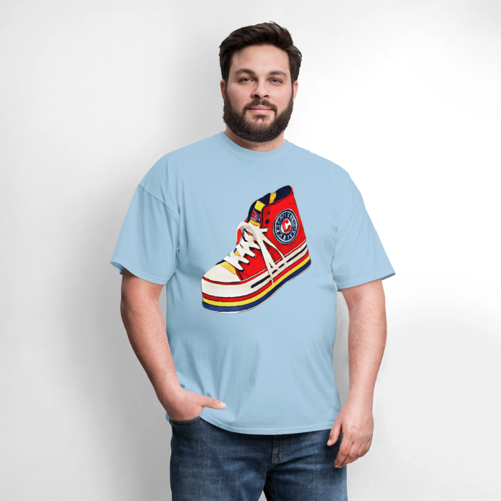 High Top Sneaker - powder blue