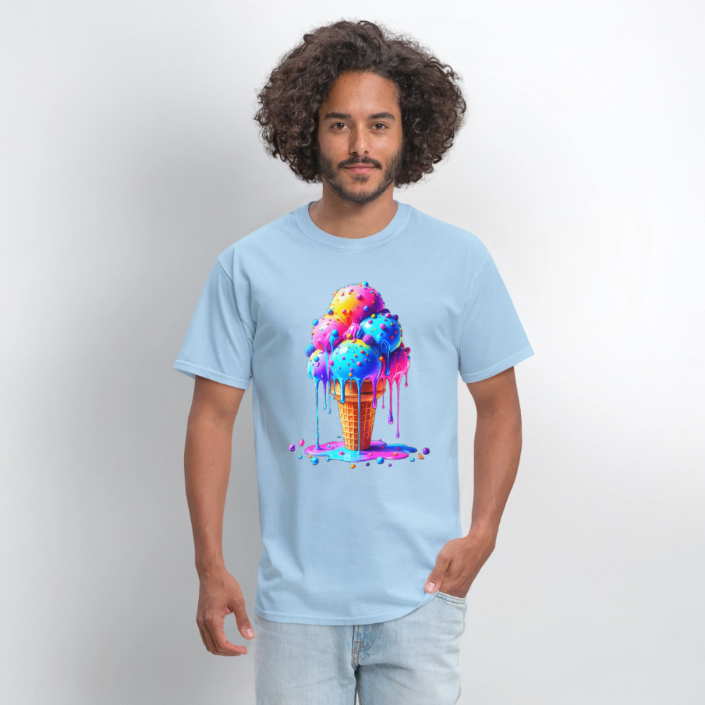 Melting Rainbow - powder blue