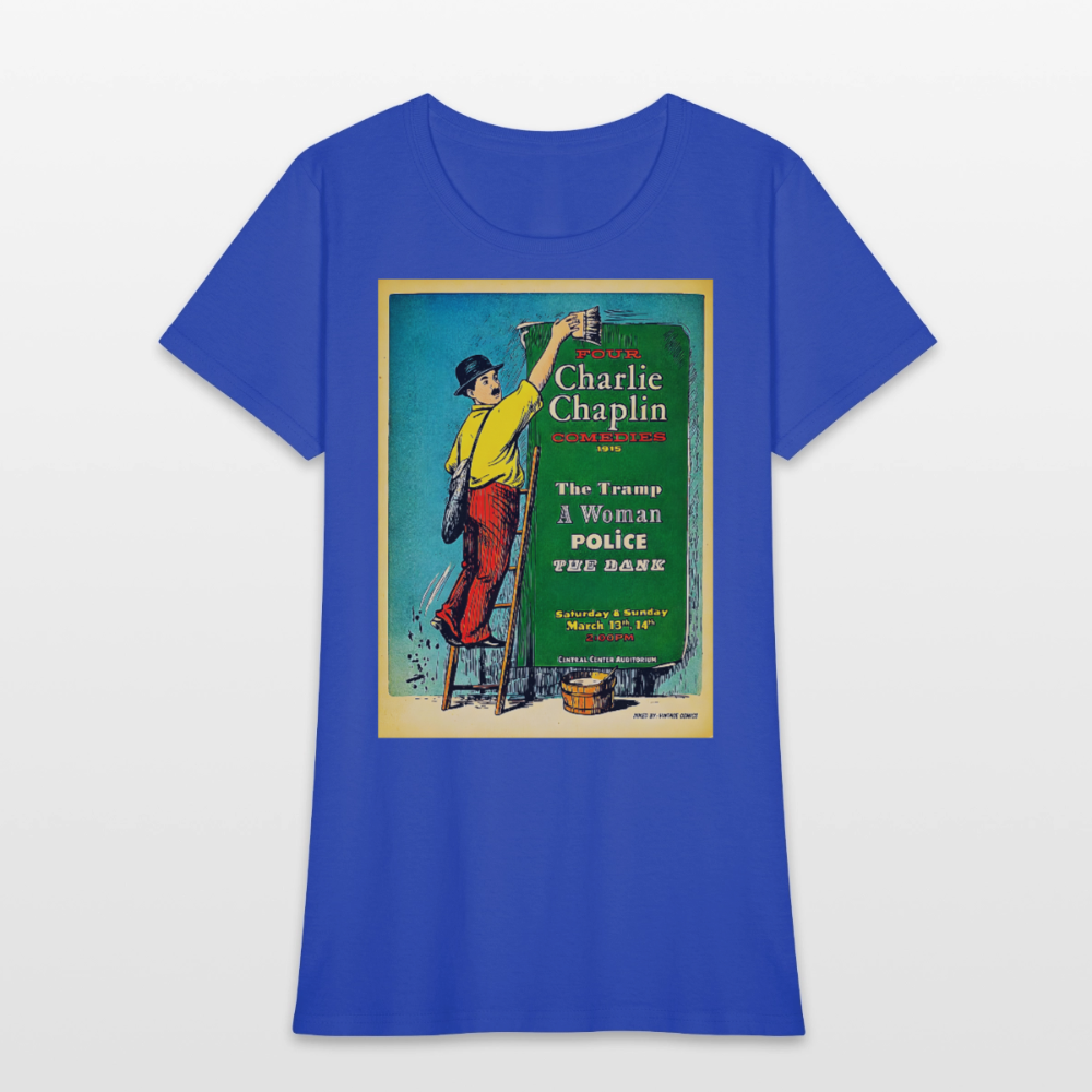 1915 Charlie Chaplin - royal blue
