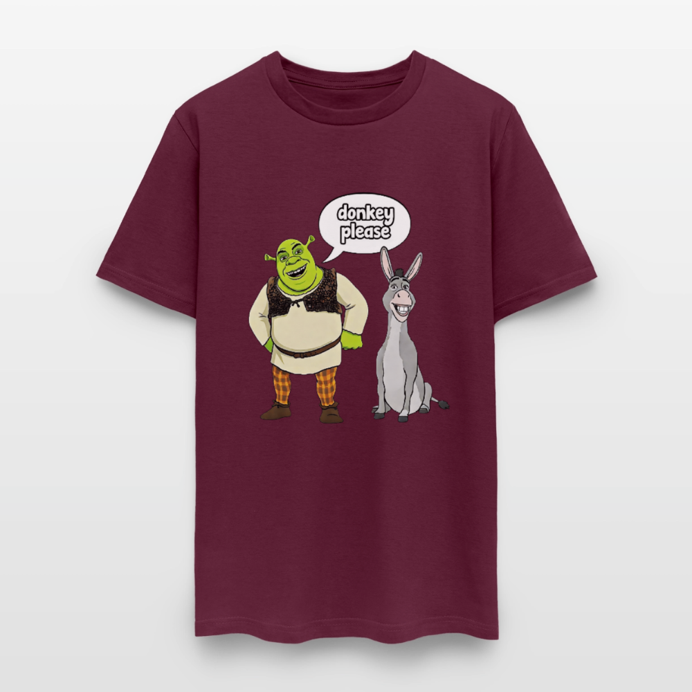 Donkey Please Shrek - burgundy