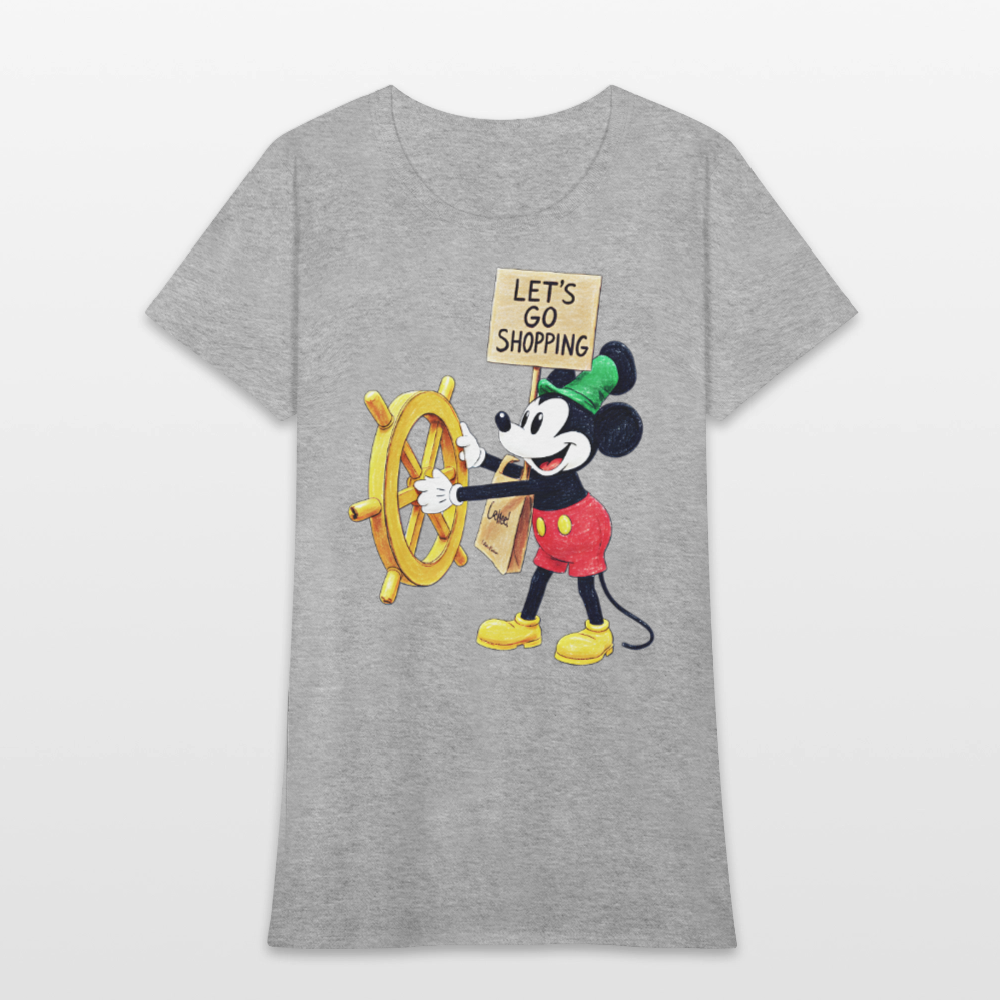 Let's Go Shopping - heather gray