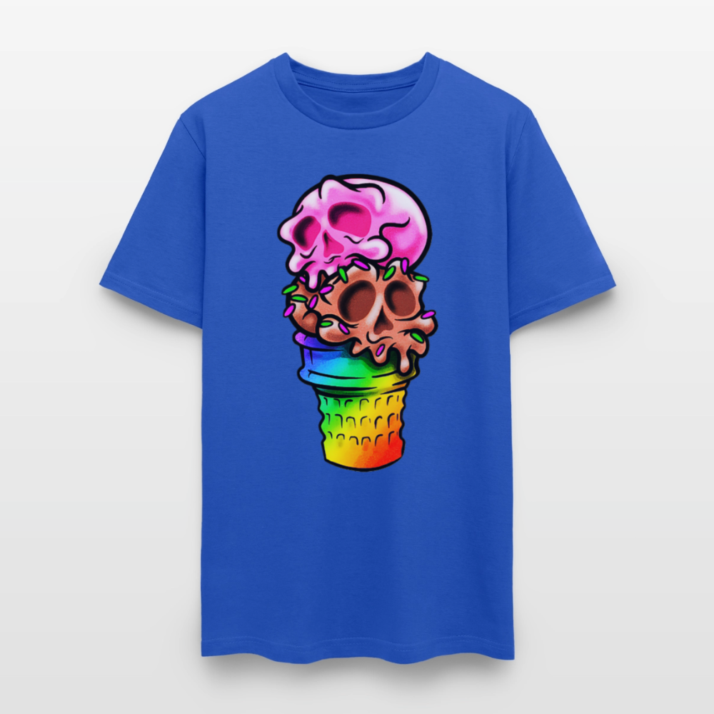 Cone Skull - royal blue