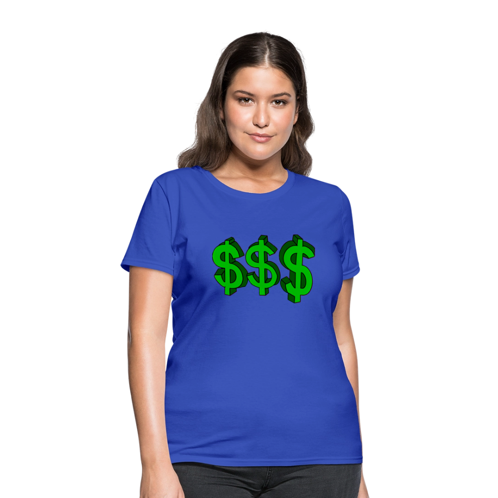 Dollar Sign - royal blue