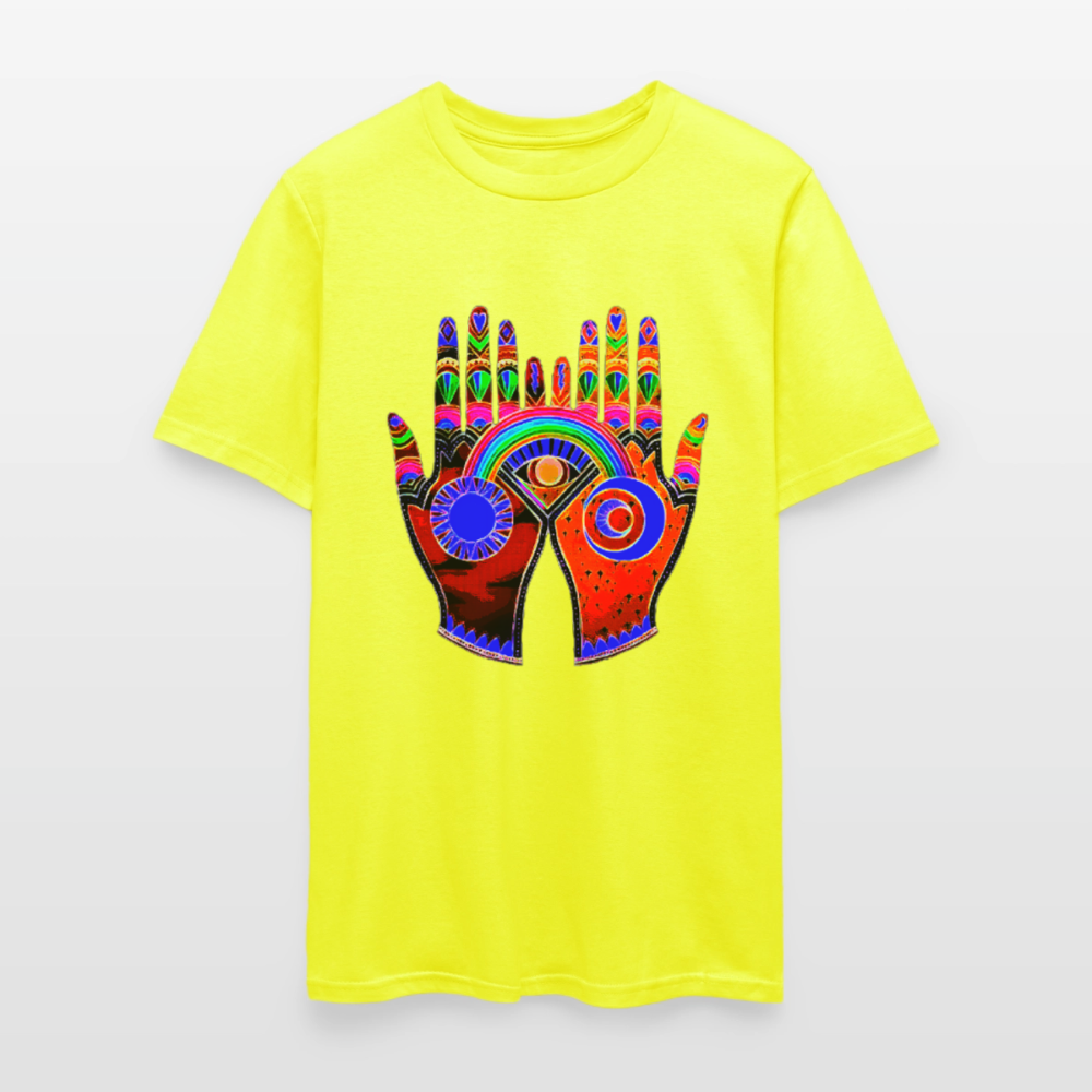 Open Hands - safety green