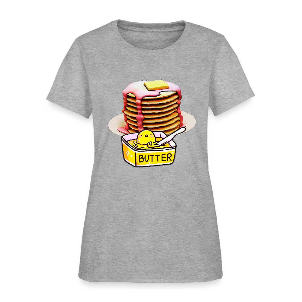 Pancakes and Butter - heather gray