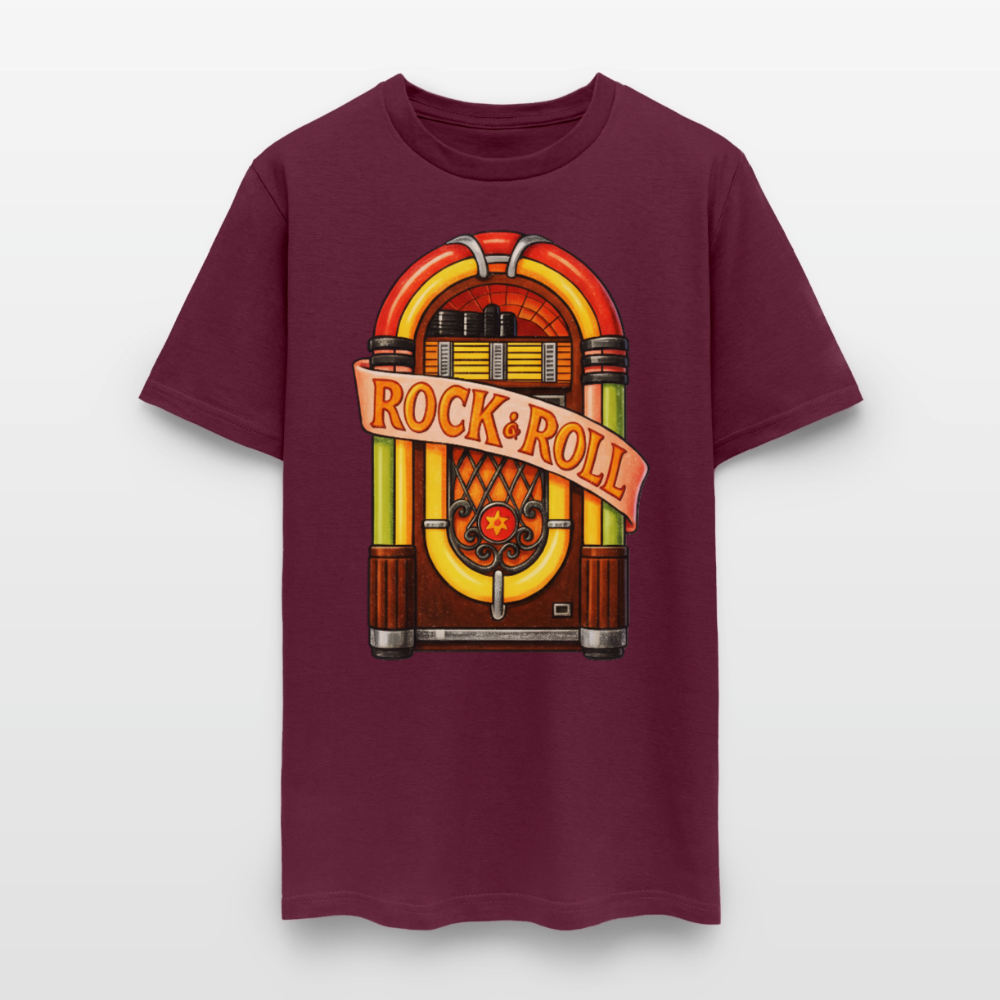 Rock & Roll - burgundy