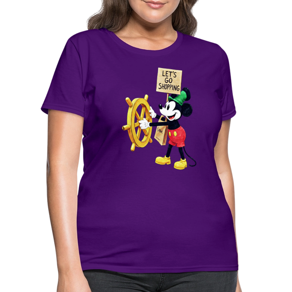 Let's Go Shopping - purple