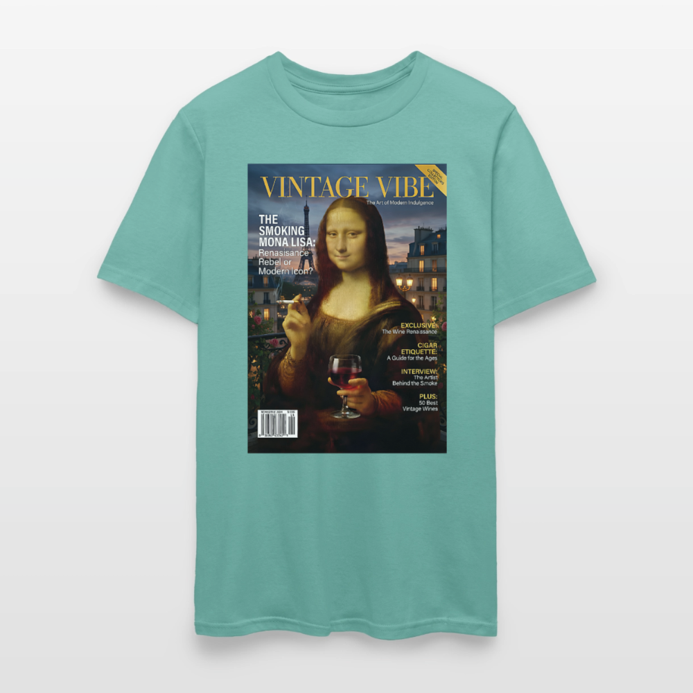 A Smoking Mona Lisa - aquatic
