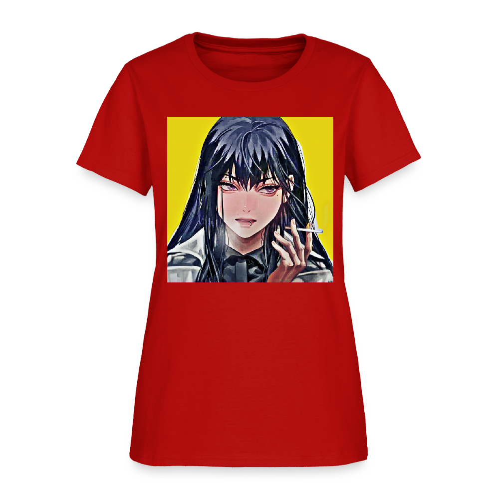 Mysterious Woman - red