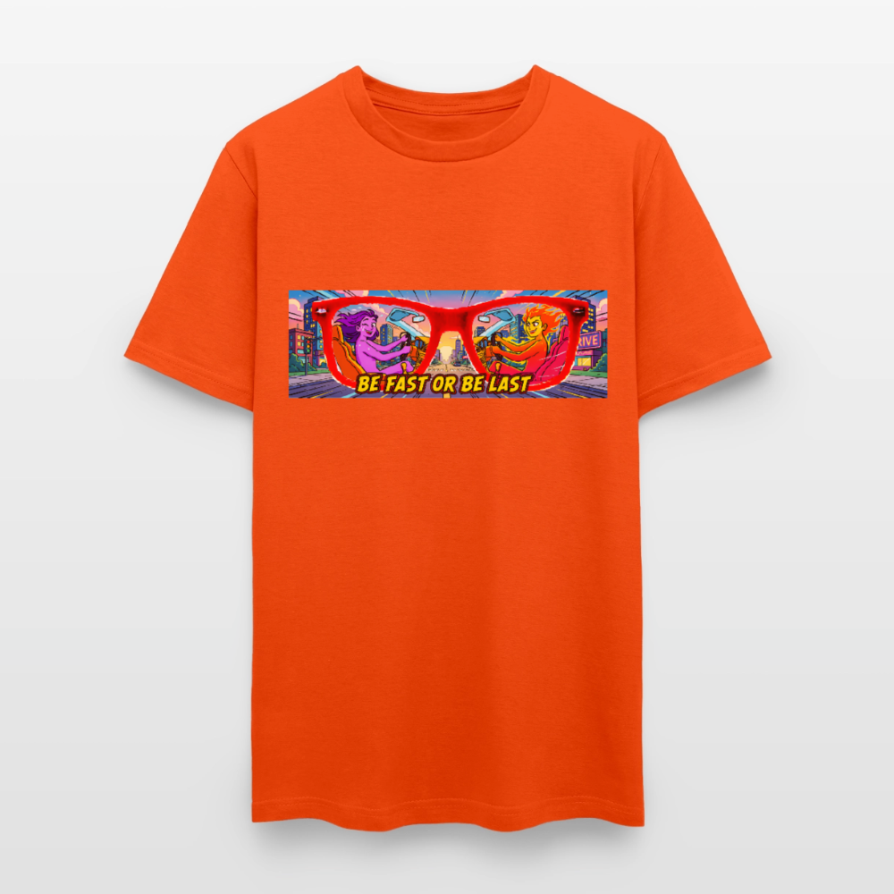 Be Fast or Be Last - orange