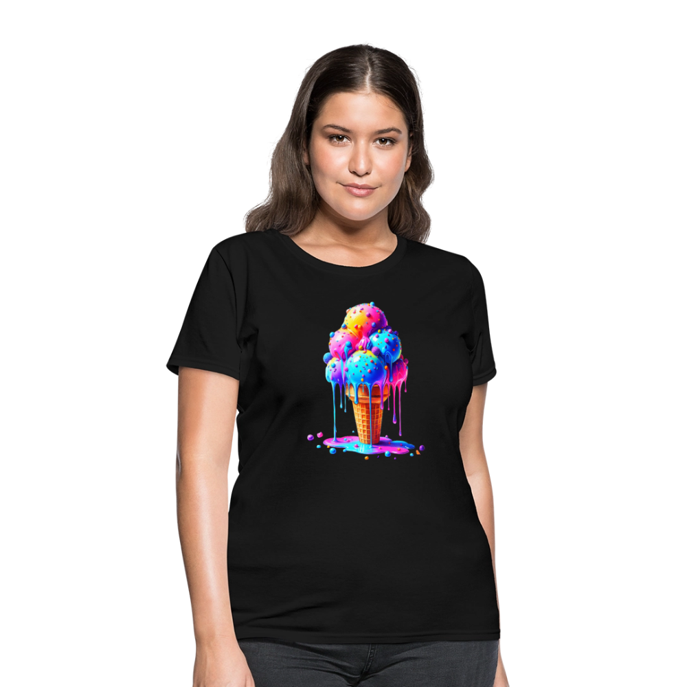 Melting Rainbow - black
