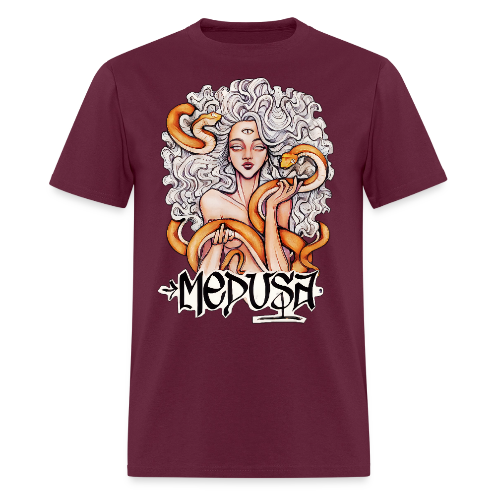 Medusa - burgundy