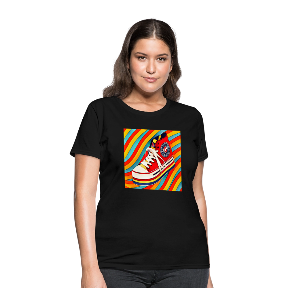 High Top Sneaker - black