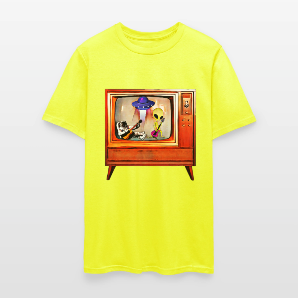 Rocking Astronaut and Alien - safety green