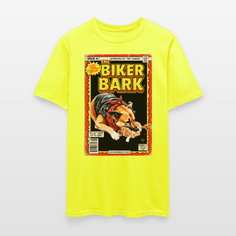 Biker Bark - safety green